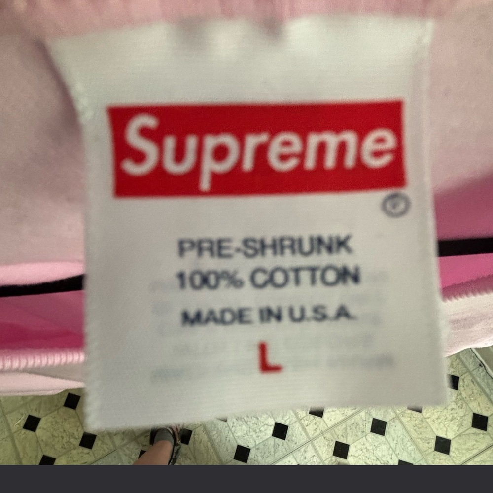 Supreme Camacho Light Pink Tee NWT Size Large - Picture 4 of 4